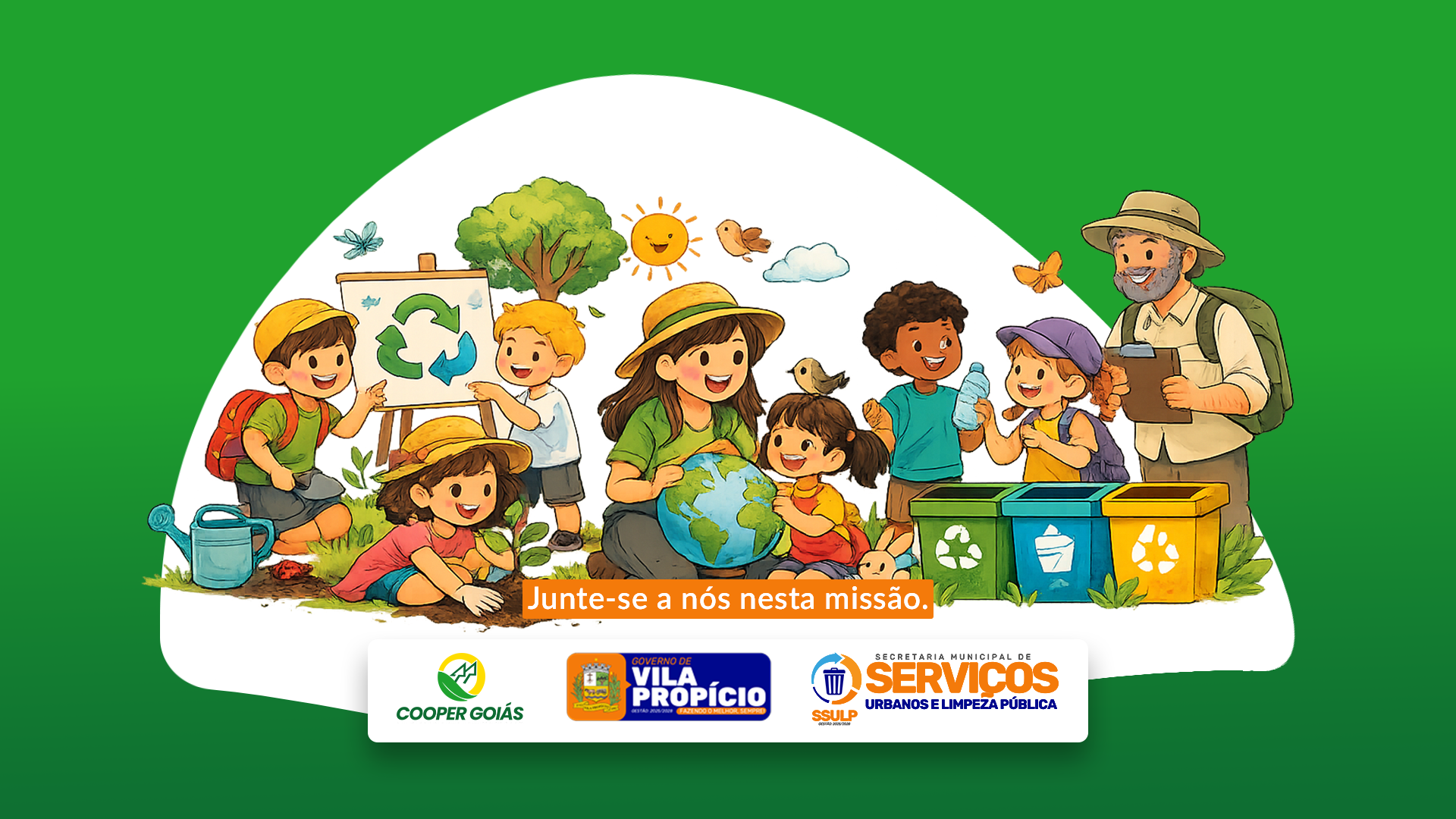 Educação Ambiental: Construindo Consciência, Transformando o Futuro - Cooper Goiás